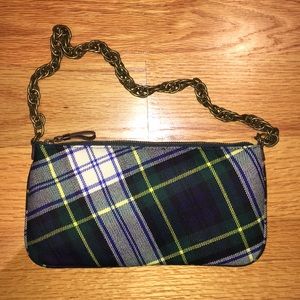 NWOT- J. Crew small plaid purse